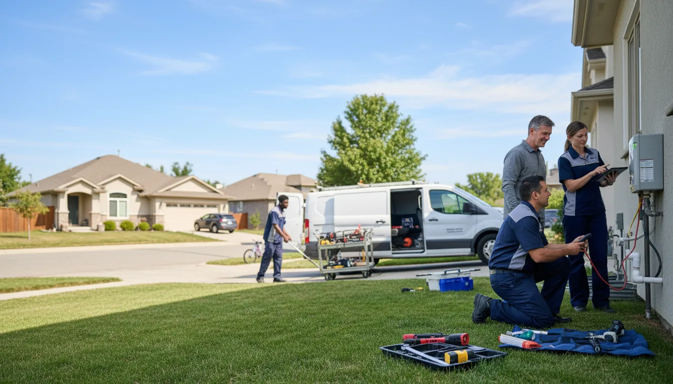Tankless water heater service in Wittensville, KY